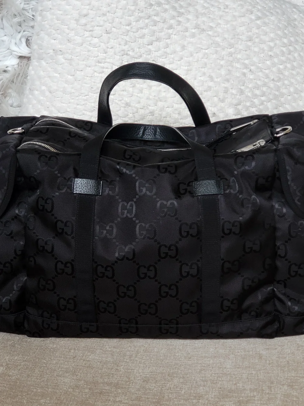 GUCCI Off The Grid Large Duffle Bag 50 GG Monogram.. Authentic w/COA.